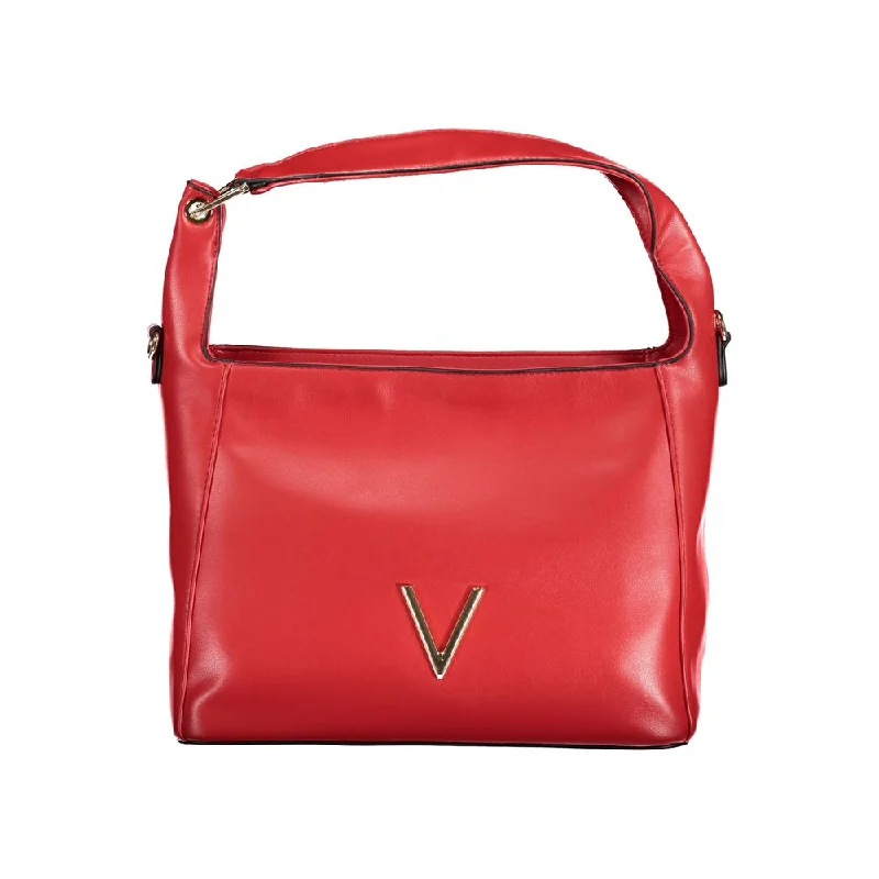 Valentino Bags Red Polyethylene Handbag