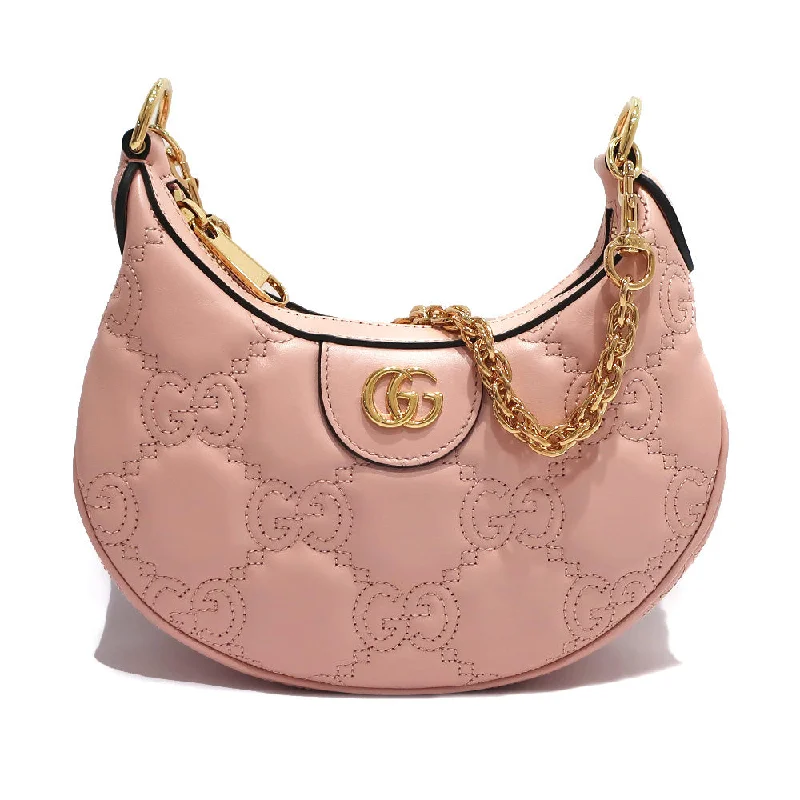 Gucci GG Matrasse Mini Shoulder Bag Pink 739736 Double G