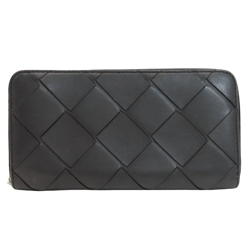 Bottega Veneta Intrecciato  Leather Wallet  (Pre-Owned)