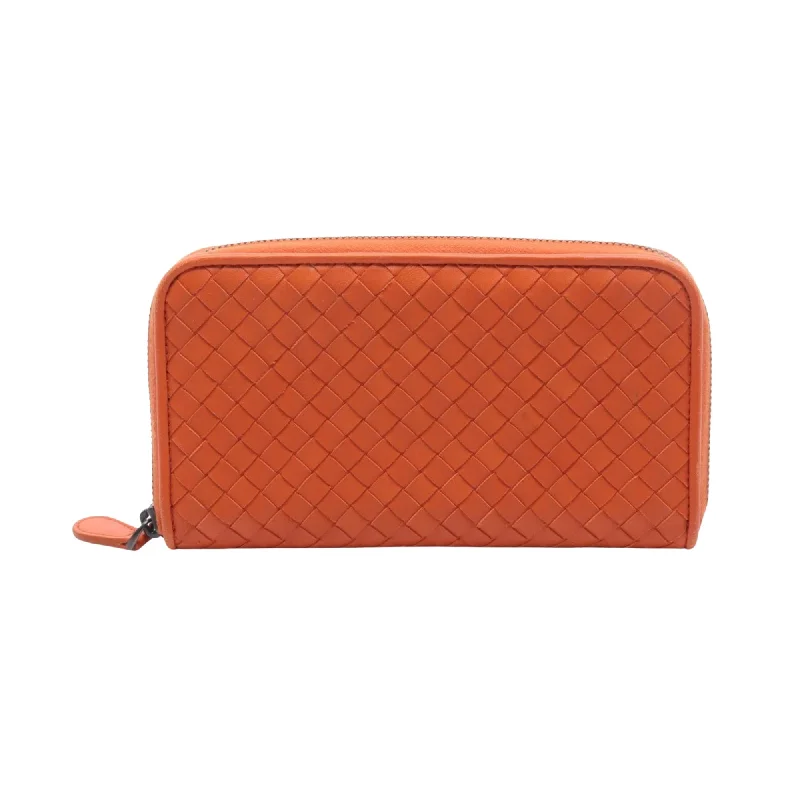 Bottega Veneta Intrecciato  Leather Wallet  (Pre-Owned)